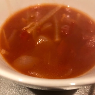 ★簡単★子供も食べやすい酸っぱくないトマトスープ